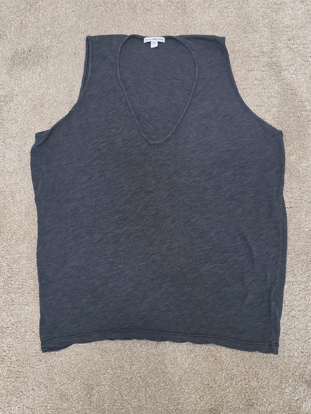James Perse Tank 2 Quiet Luxury Minimalist Casual Coastal Grandmother